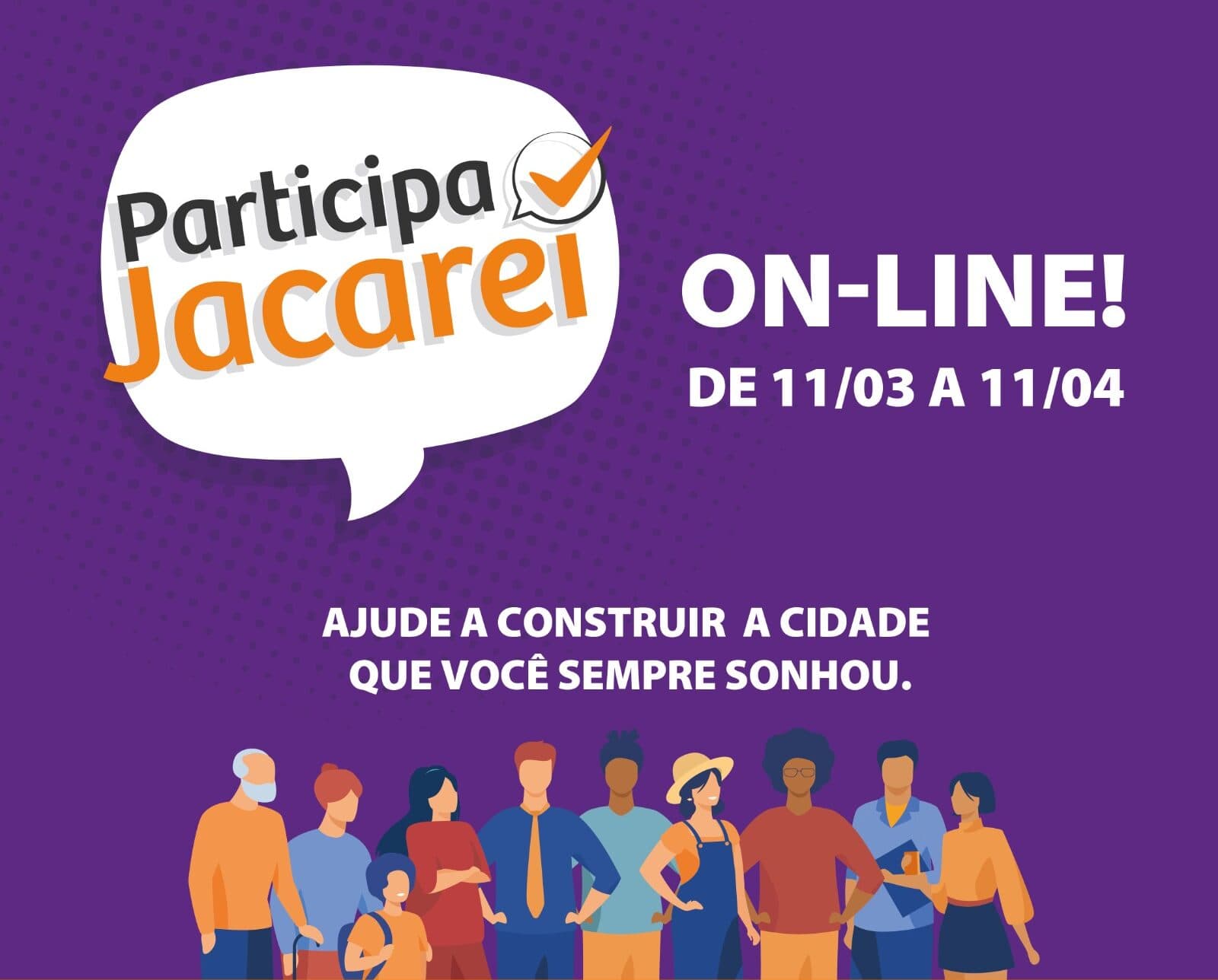 ‘Participa Jacareí On-line’ facilita a participação popular nas discussões sobre o orçamento municipal