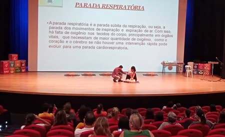 Educação promove curso de “Primeiros Socorros em Ambiente Escolar” para professores e servidores