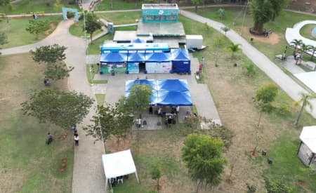Mutirão da Proteção Animal de Jacareí realiza mais de 600 castrações, no Parque dos Eucaliptos
