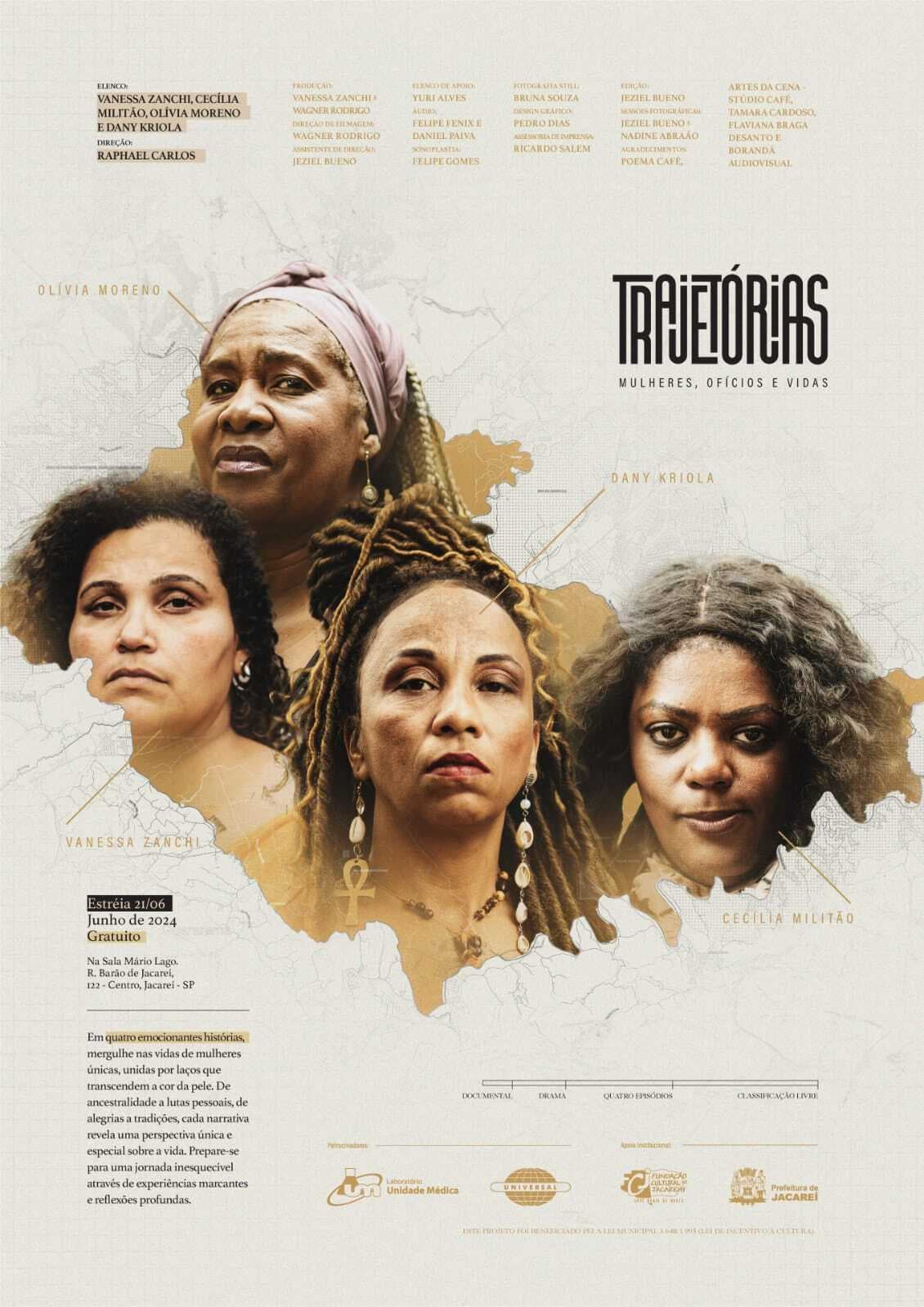 Documentário Webséries: Trajetórias Mulheres, Ofícios e Vidas