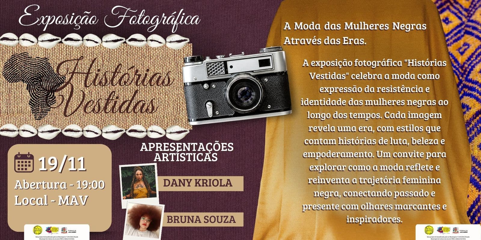 Histórias Vestidas exposição destaque nesta terça