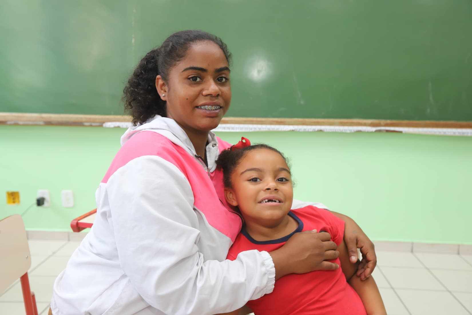 Acolhimento especial anima pais e alunos para volta às aulas