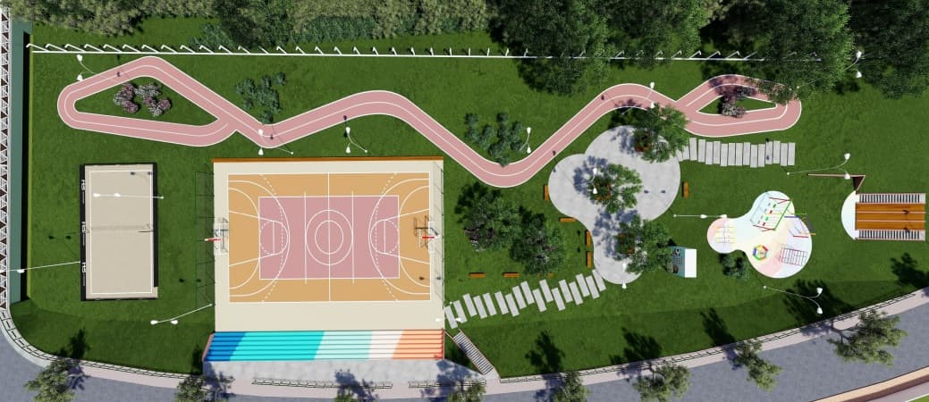 Praça no Jd. Califórnia e Prainha Beira Rio têm obras de revitalização e construção de áreas de lazer