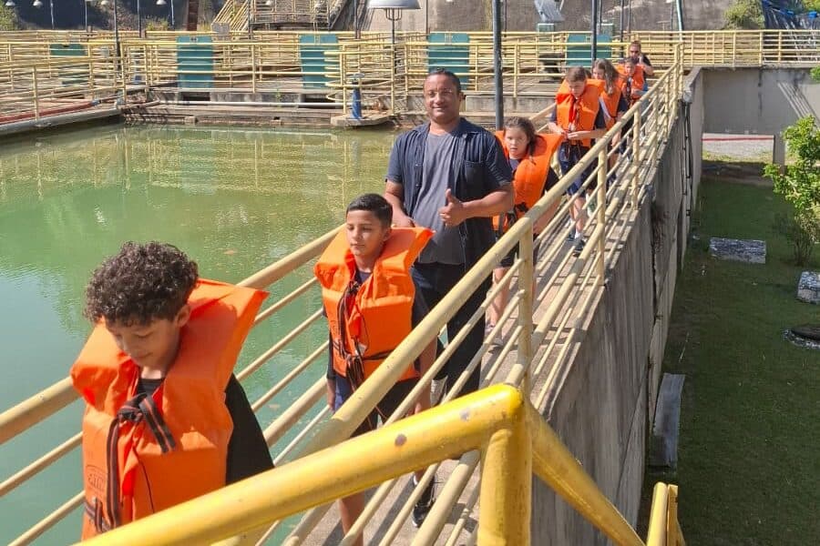 SAAE Jacareí abre as portas da Estação de Tratamento de Água em celebração à Semana do Meio Ambiente