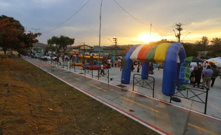 Com a presença da população, Prefeitura entrega novo Parque Linear Campo Grande
