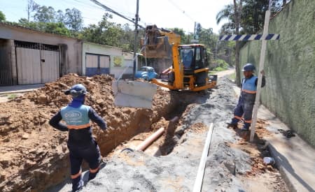 SAAE inicia obras de implantação da rede de esgoto nos bairros Igarapés e Veraneio Ijal