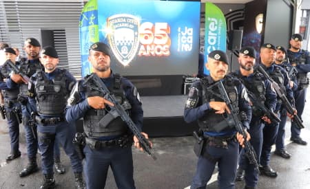 Guarda Civil Municipal celebra 65 anos de história com chamamento de mais de 30 novos guardas e homenagens