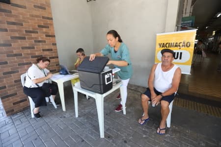 Vacinação Itinerante acontece neste sábado (21), no supermercado Semar