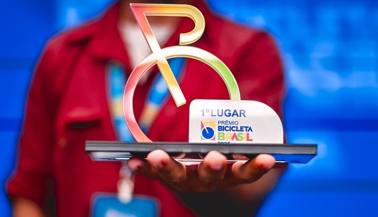 Jacareí conquista 1º lugar no Prêmio Bicicleta Brasil 2025 na categoria Desenvolvimento de Políticas Públicas