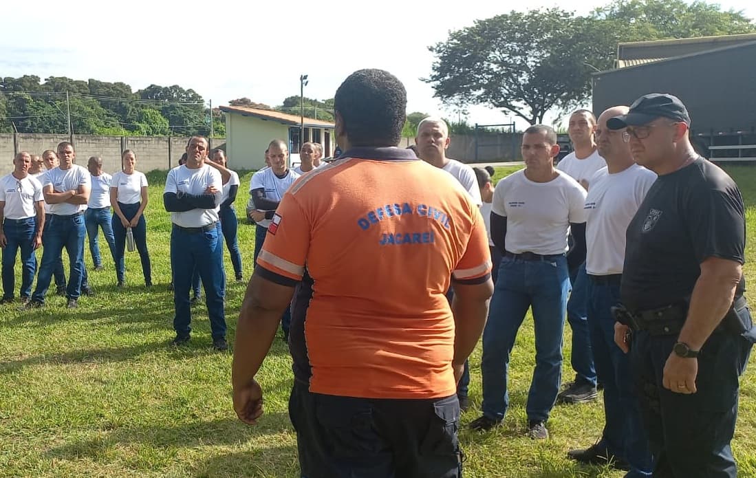 Defesa Civil ministra treinamento para formação de Guardas Civis Municipais, em Jacareí