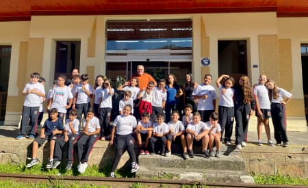 Iniciativa leva alunos da rede municipal para conhecer pontos turísticos de Jacareí
