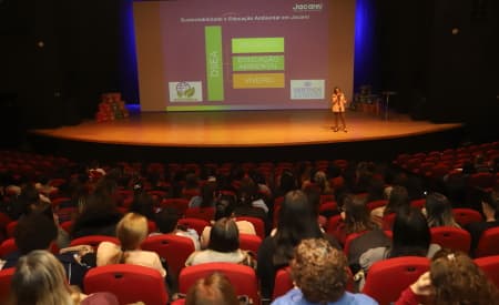 Mês Integrado do Meio Ambiente fortalece discussão sobre educação ambiental em sala de aula em encontros para mais de 300 professores